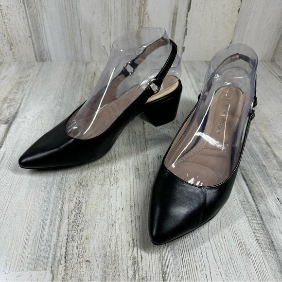 New Adrienne Vittadini Slingback Pointed Toe Firenze Pump #311 - Picture 2 of 11